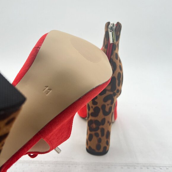 XYD Women Office Lady Closed Pointed Toe Cutout Casual Dress Pumps Booties - Picture 6 of 8